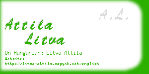 attila litva business card